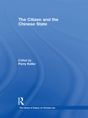 cover image of The Citizen and the Chinese State